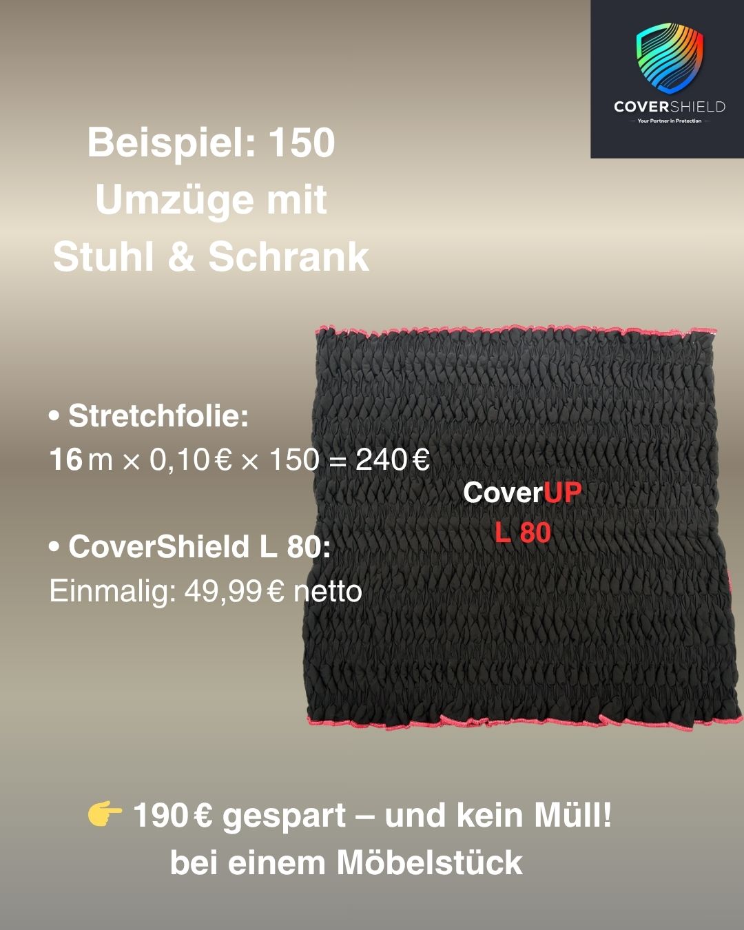 CoverUp L 80
